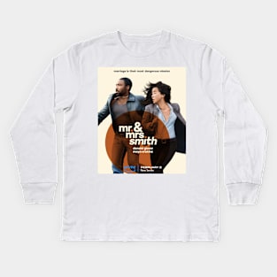 Mr Mrs Smith | Mr and Mrs Smith | tv show | 2024 Kids Long Sleeve T-Shirt